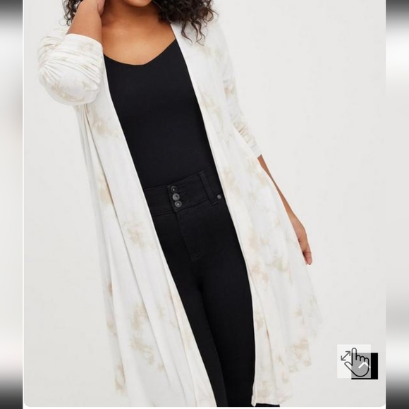 Plus Size 4X Torrid Super Soft Duster cardigan - Picture 1 of 6
